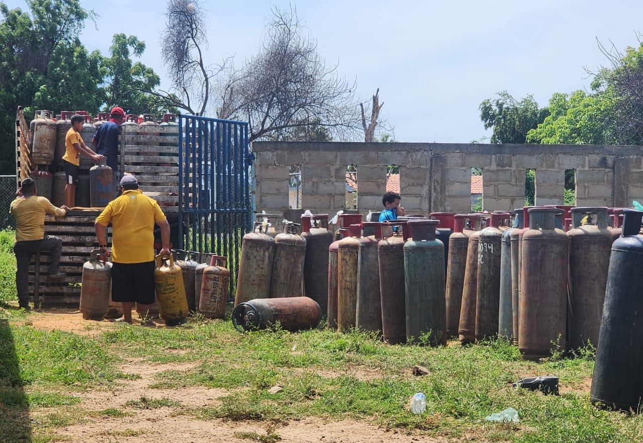 Mil familias mirandinas gas doméstico en cilindros