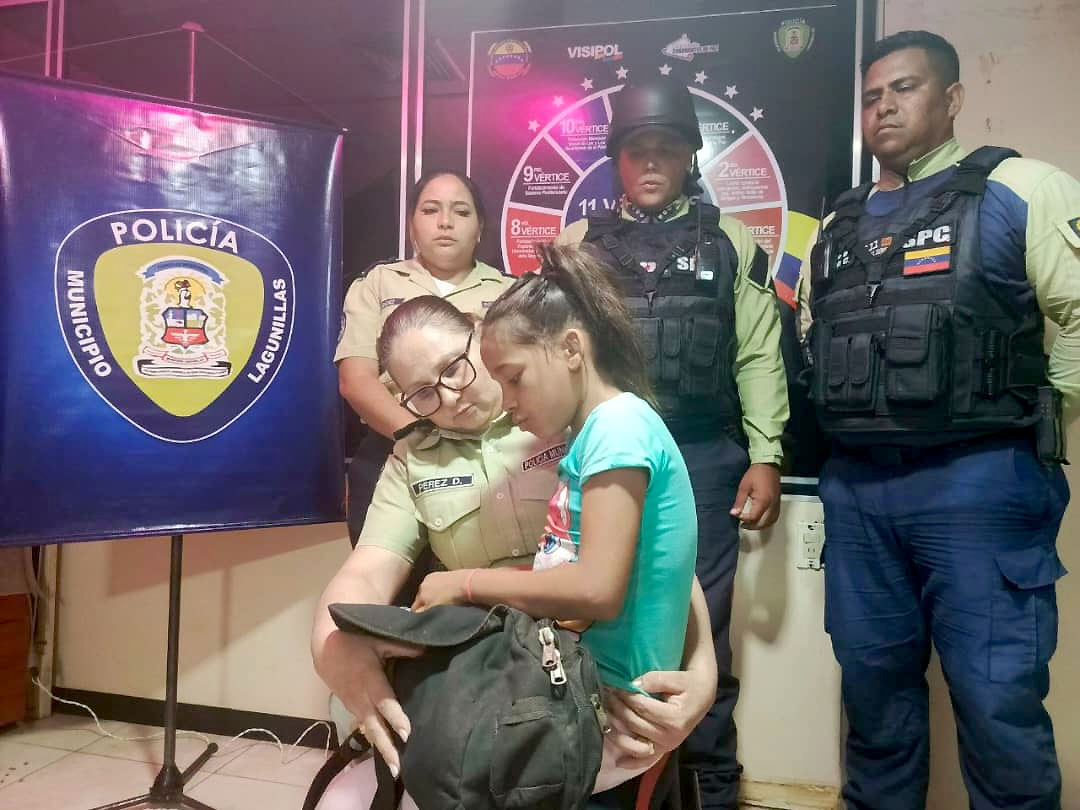Niña extraviada en ojeda