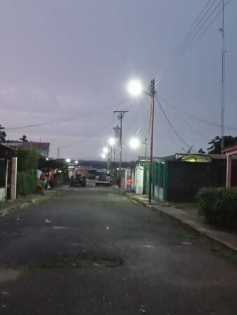 Alcaldía de Sucre fortaleció alumbrado público en el Sector Capiú Arriba