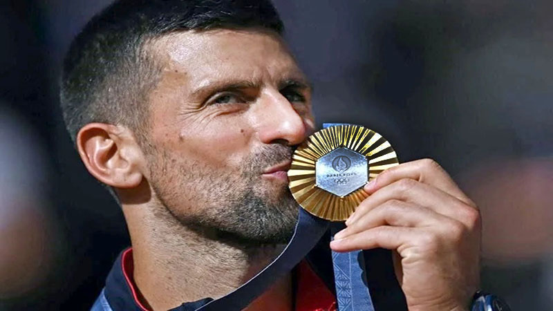Djokovic gana la medalla de oro en París 2024
