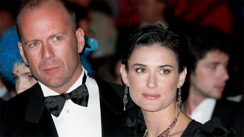 Demi Moore y Bruce Willis