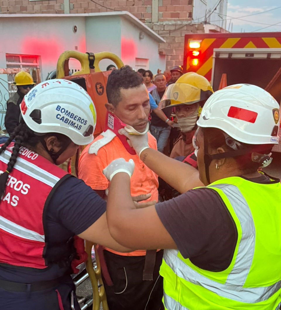Hombre en Cabimas recibió descarga eléctrica 