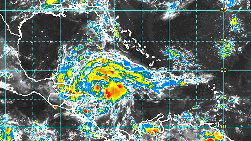 Inameh se mantiene alerta por Tormenta Tropical Ernesto