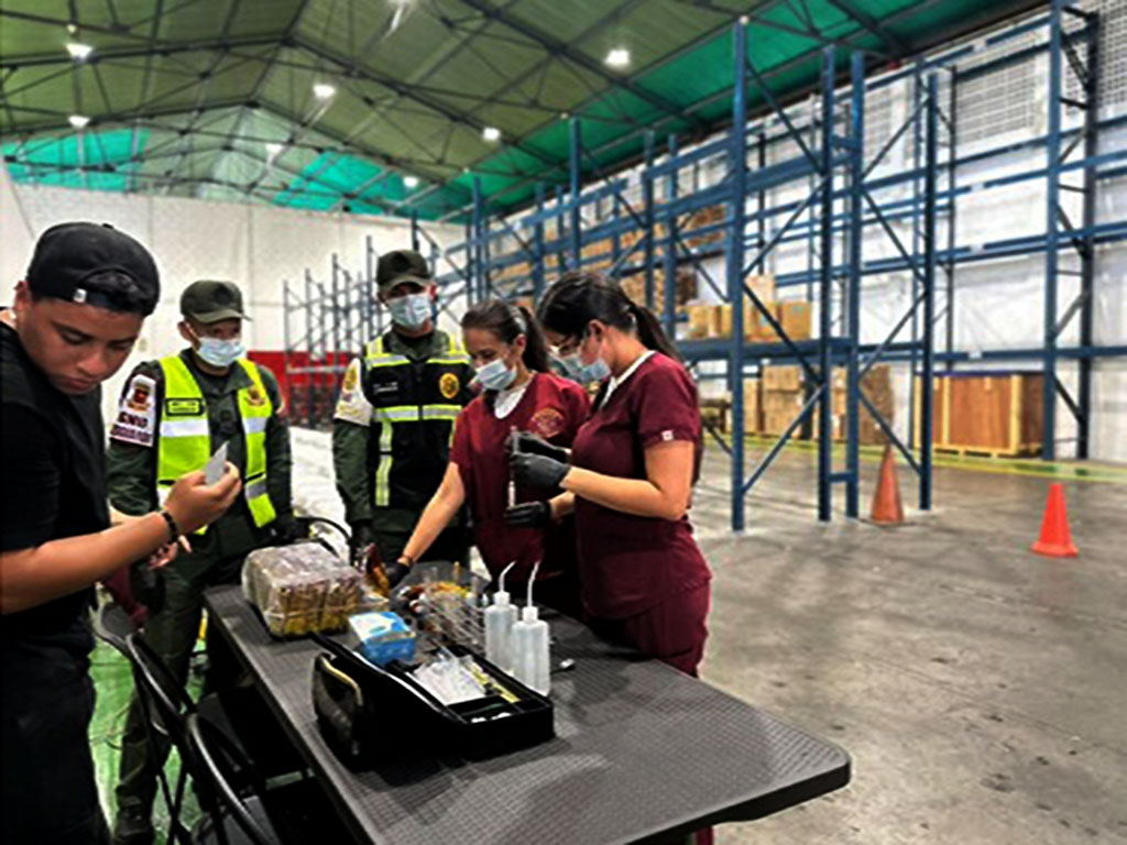 Incautación de las tres toneladas de cocaína en Maiquetía