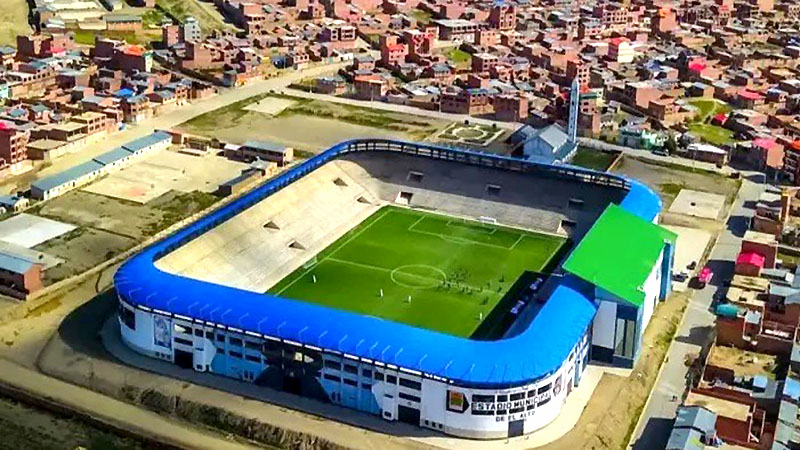 La Vinotinto jugará con Bolivia en el estadio más alto del mundo