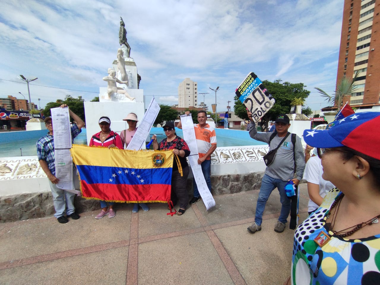 Marabinos se unieron a la Protesta Mundial 14