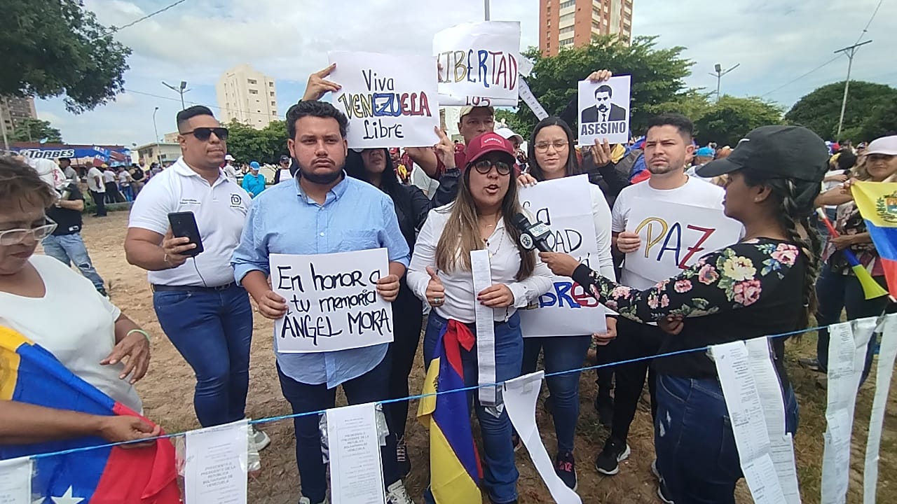 Marabinos se unieron a la Protesta Mundial 9