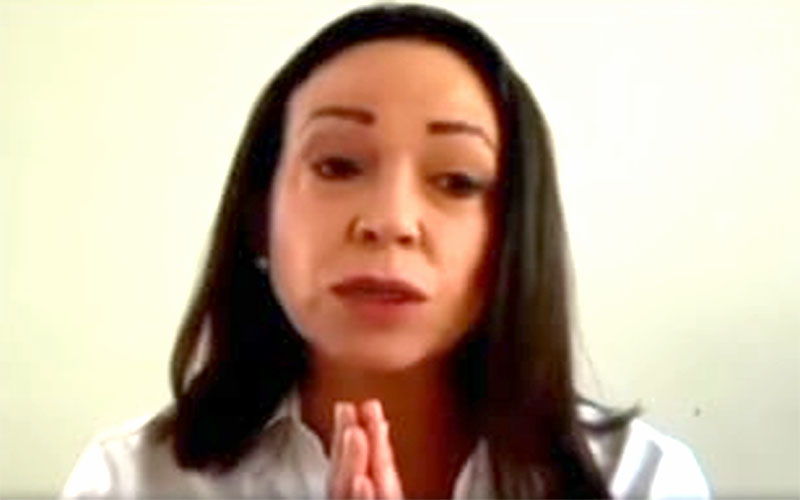 María Corina Machado Confío en un proceso de negociación