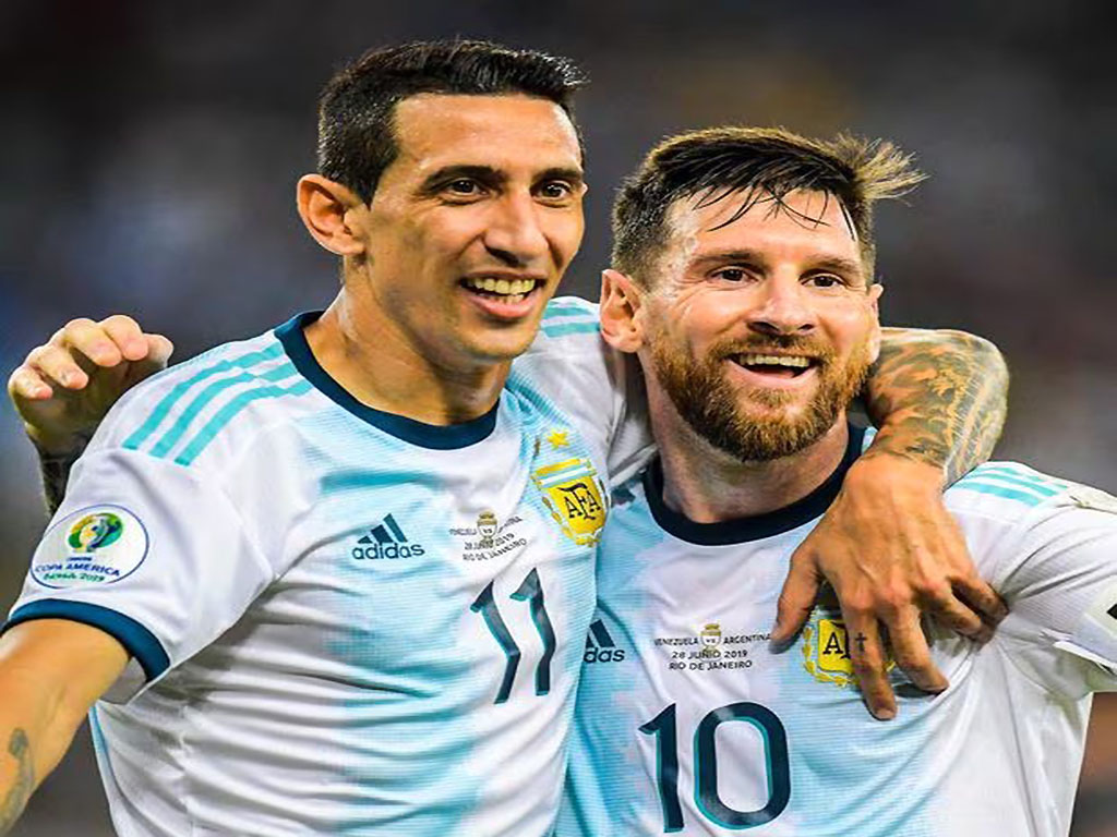 Messi y Di María ausentes por Argentina