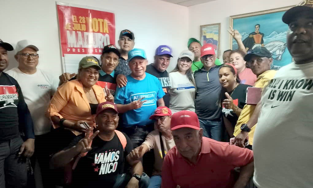 Movimientos políticos en Cabimas respaldan a Nicolás Maduro