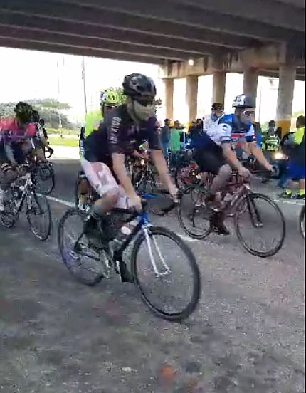 Realizan encuentro de ciclismo en la carretera Lara Zulia 5