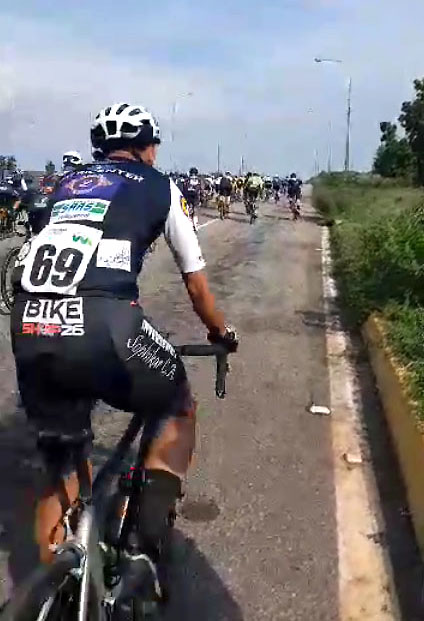 Realizan encuentro de ciclismo en la carretera Lara Zulia 6