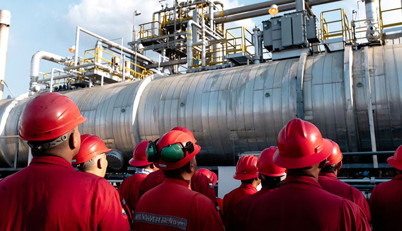 trabajadores petroleros del Zulia