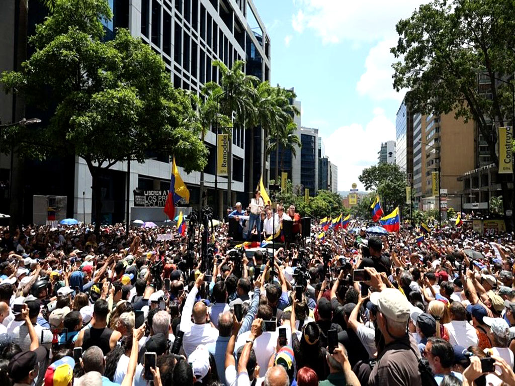 Concentración “Acta Mata Sentencia” en Caracas