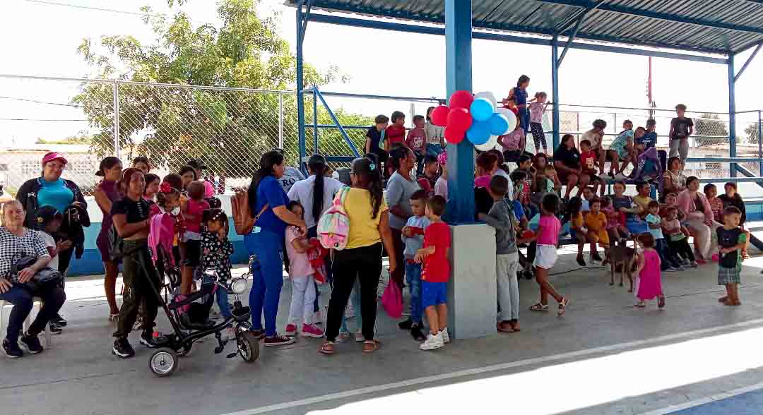 Atención de salud y esparcimiento tuvieron los niños de sectores vulnerables
