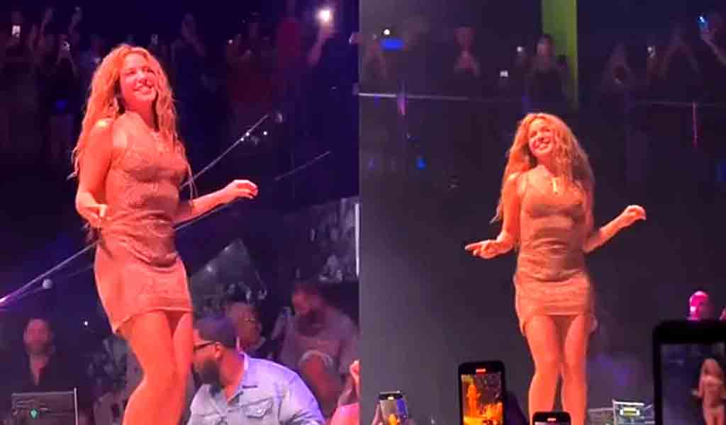 Atrevido que grababa a Shakira bajo la falda era miembro de su equipo