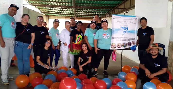 Azularte y Fundación Muchas  Bendiciones  Para Tí