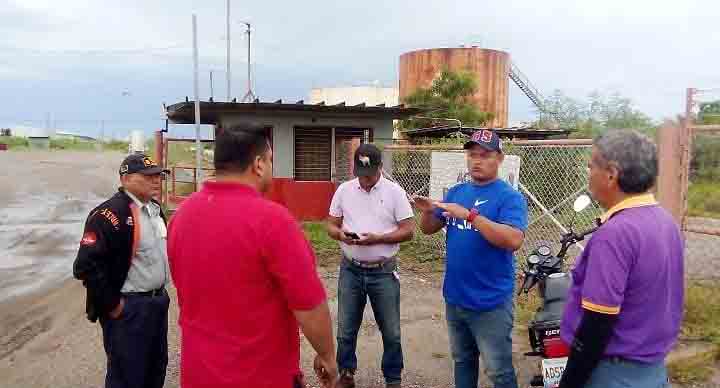 Consejo comunal "El Alba" en Cabimas  mesas de trabajo con Pdvsa 