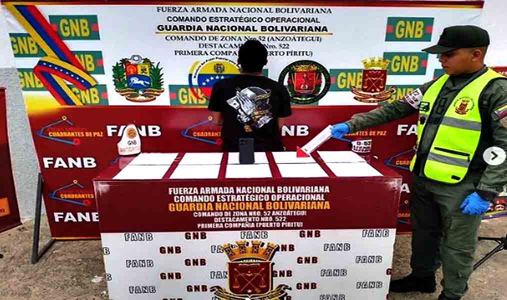 Detenido hombre en Anzoátegui con 450 pastillas de éxtasis