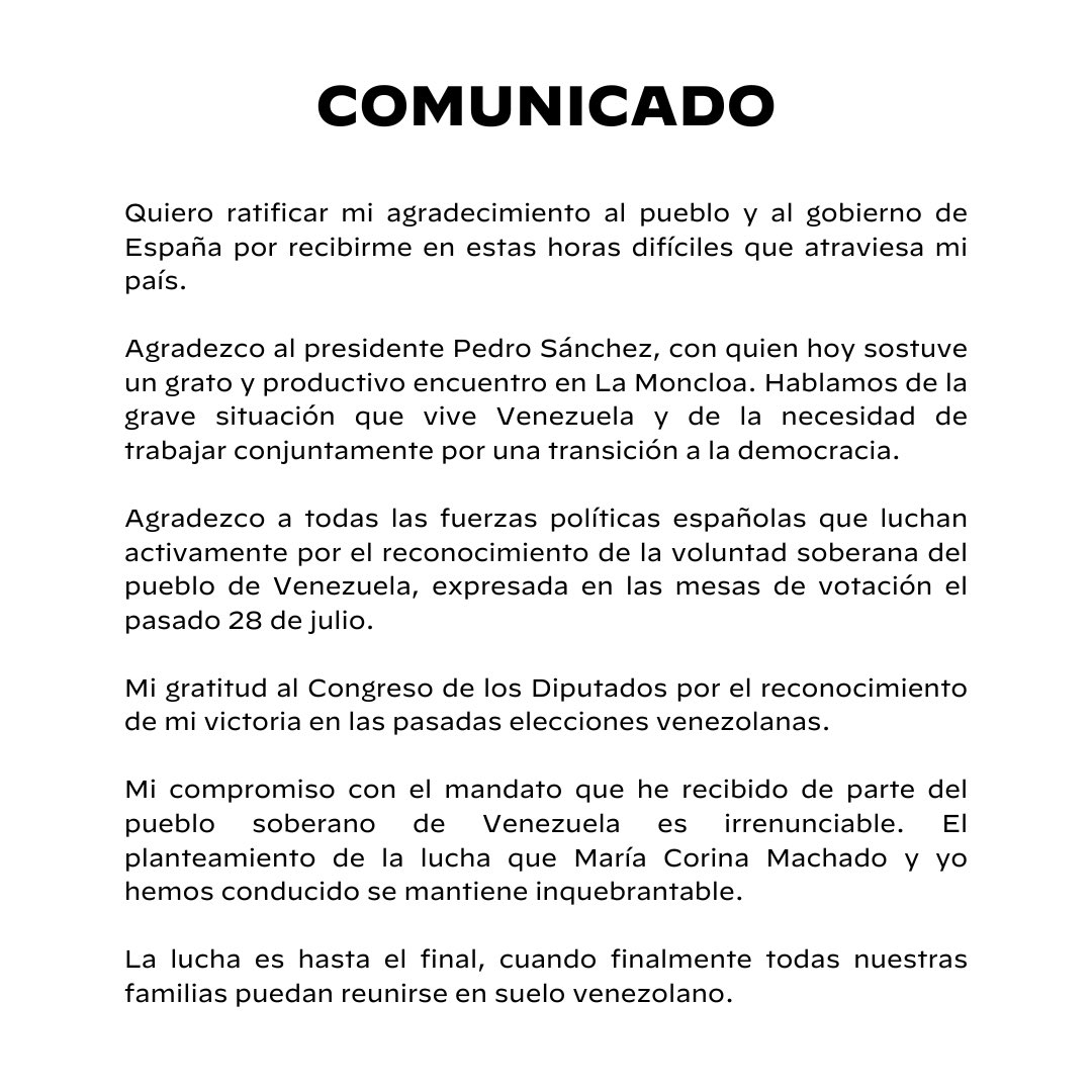 Edmundo González Compromiso 