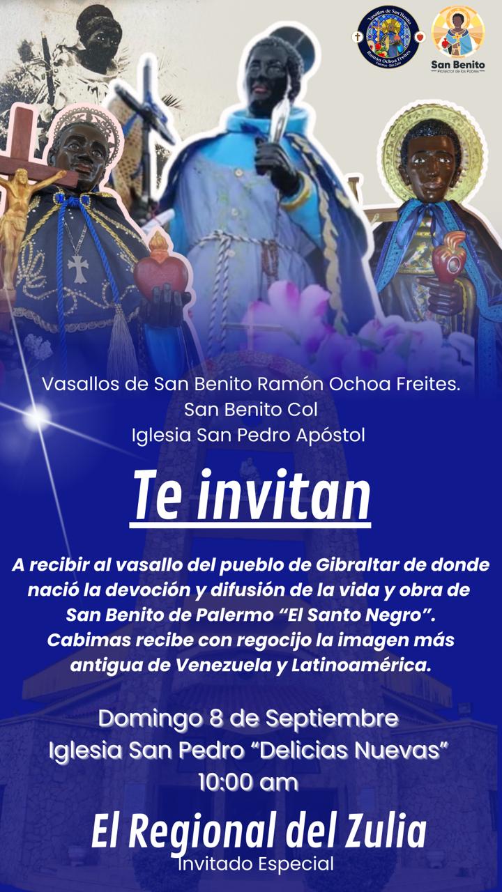 Imagen más antigua de San Benito en Latinoamérica