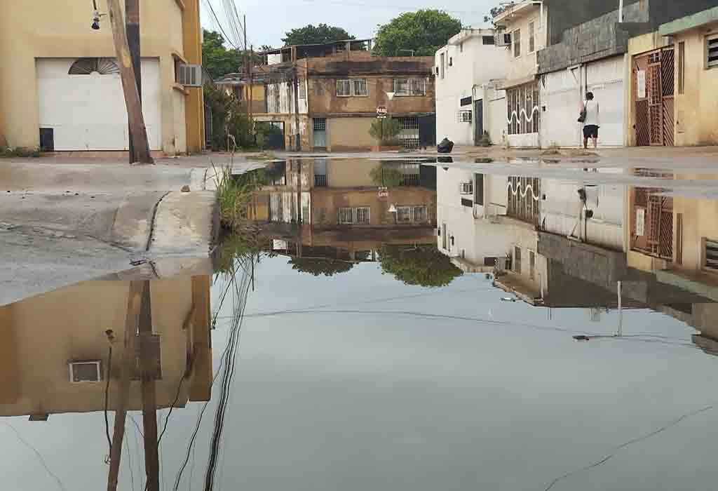 Maracaibo amaneció bajo una intensa lluvia