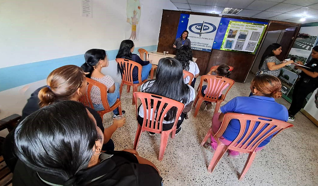Ministerio Público dictó charla sobre "Pedofilia es crimen"