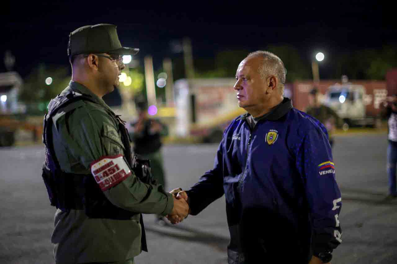 Ministro Cabello supervisó Cuadrantes de Paz en el estado La Guaira
