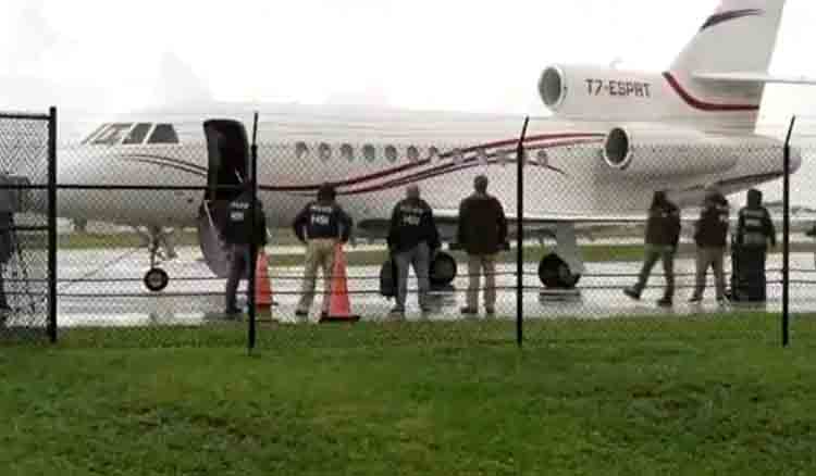 ¿Qué dijo el Departamento de Justicia de EE UU sobre el avión incautado?