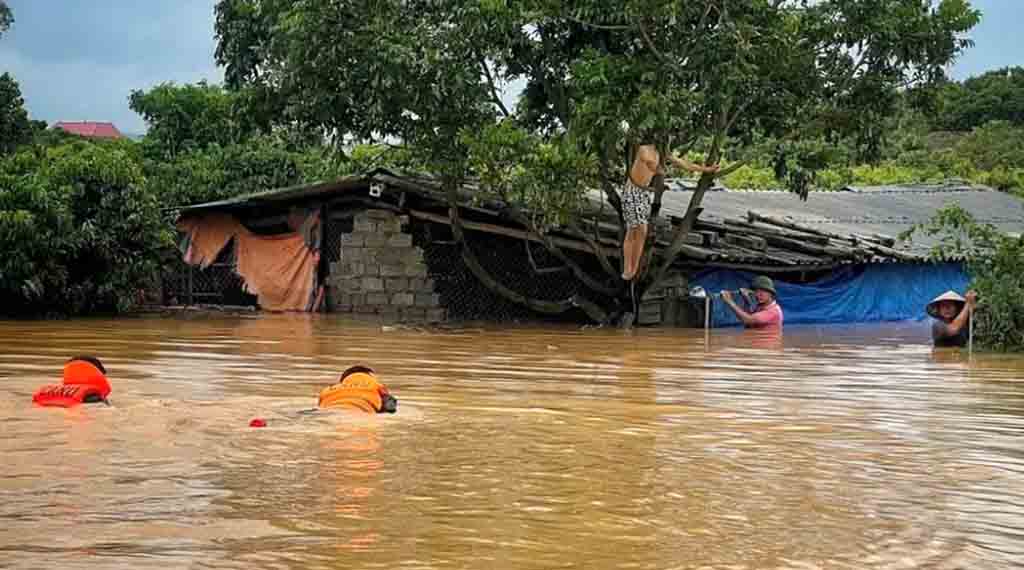 Sube a 179 el número de muertos en Vietnam por el tifón Yagi
