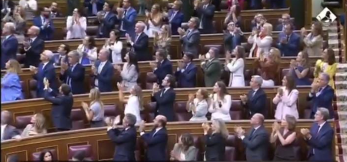 congreso de España  aprobó reconocimiento a Edmundo González