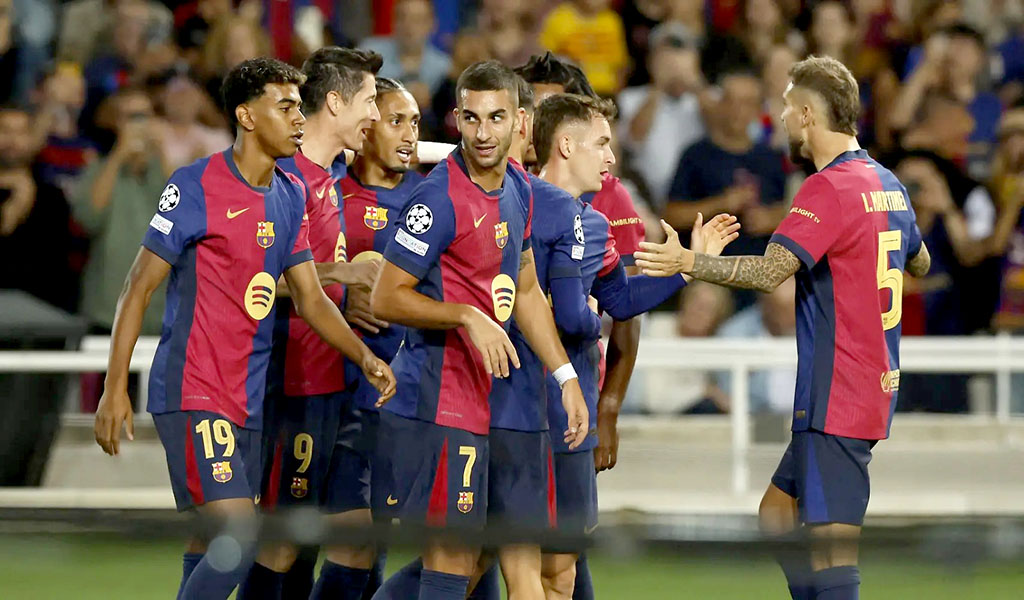 Barcelona ganó por goleada (5-0) al Young Boys en Montjuic