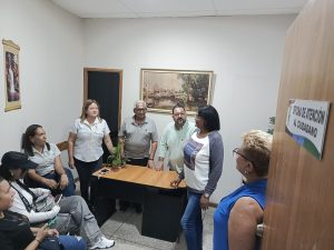 El Concejo Municipal de Lagunillas reinauguró este miércoles los trabajos de rehabilitación y acondicionamiento en el primer piso de la sede del Poder Legislativo local junto al alcalde José Mosquera Adarme, concejales y diputados de la subregión costera.