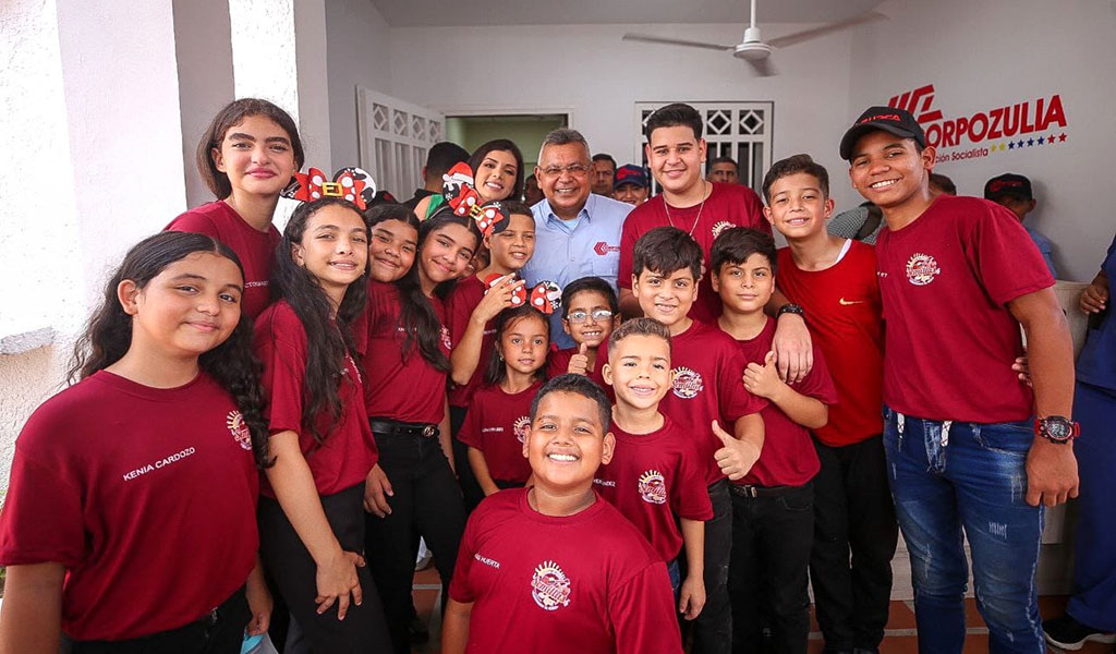 Corpozulia reinauguró el preescolar Corponiños