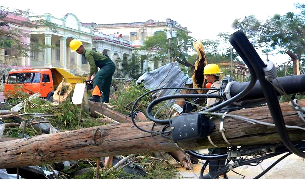 Cuba recupera servicio eléctrico en 95% 