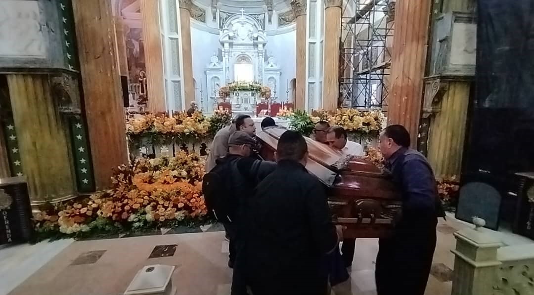Último adiós a Don Tito Delgado en la Basílica de Maracaibo 