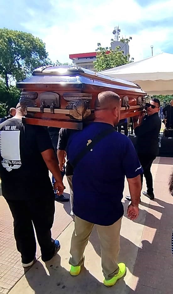 Último adiós a Don Tito Delgado en la Basílica de Maracaibo 