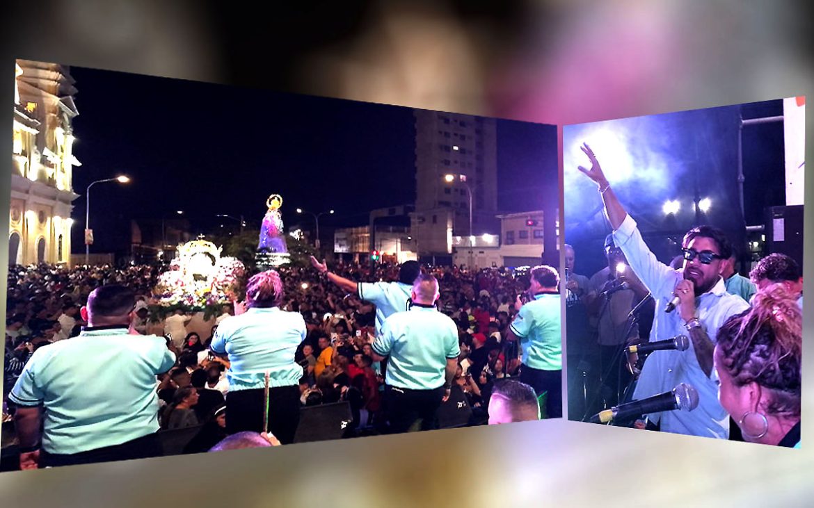 Ronald Borjas "Mañanitas" a la Virgen del Rosario