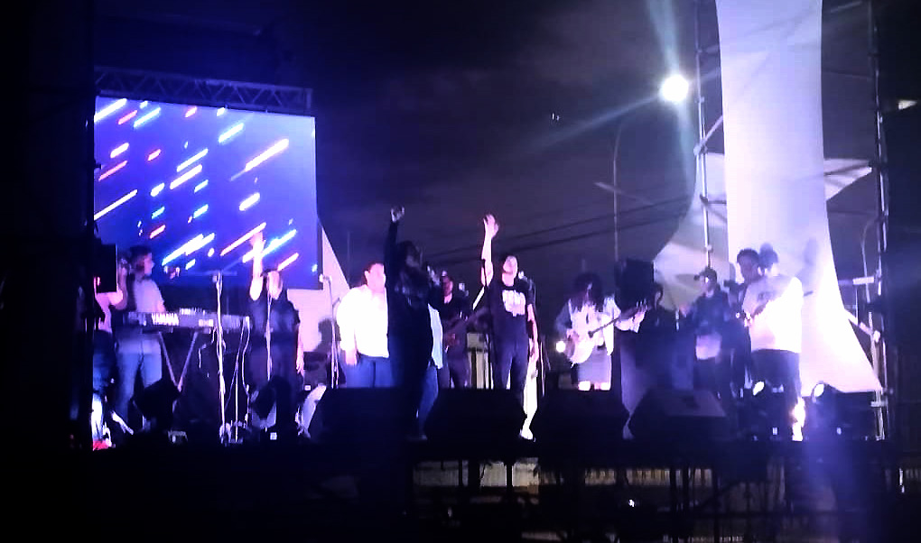 Marcha para Jesús en Cabimas 300 iglesias