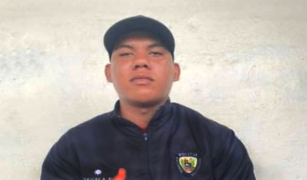 Oficial del CPNB Nelson Zavala