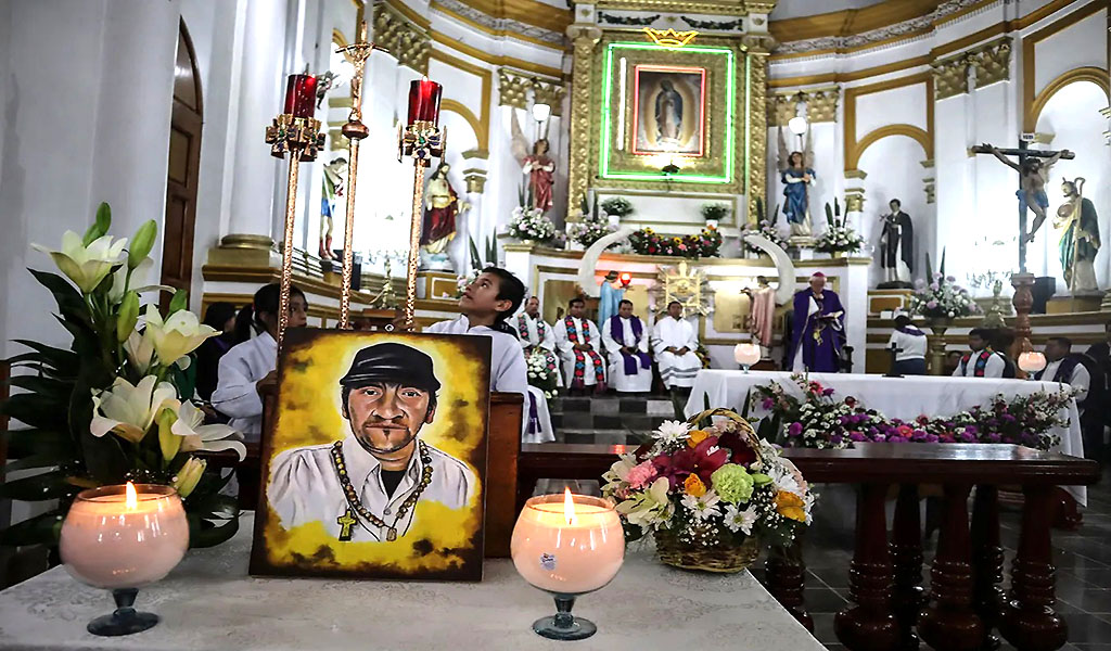 Papa Francisco lamenta el asesinato del sacerdote mexicano Marcelo Pérez