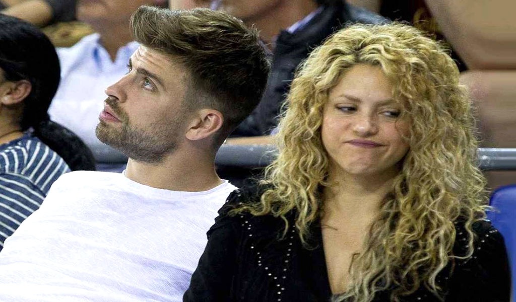Piqué sobre su separación de Shakira 