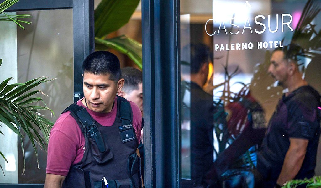Policía argentina allana el hotel donde murió Liam Payne