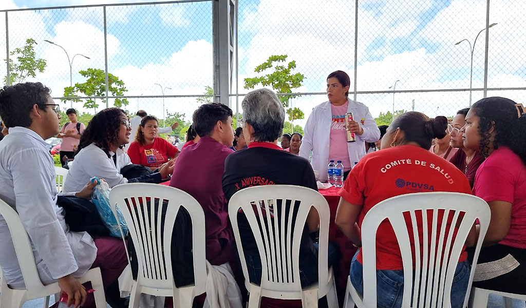 Sector salud participa en encuentro del Bloque Histórico Bolivariano 