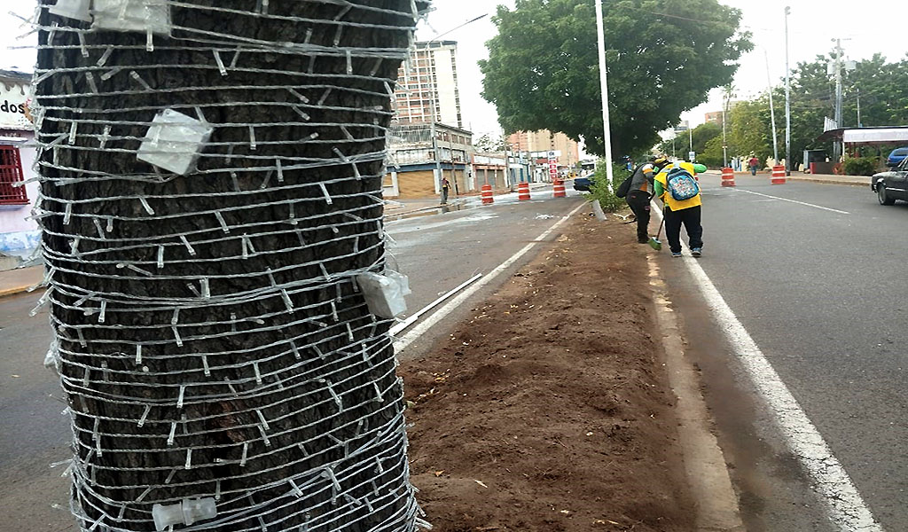 Todo está listo para el encendido de la avenida Bella Vista 
