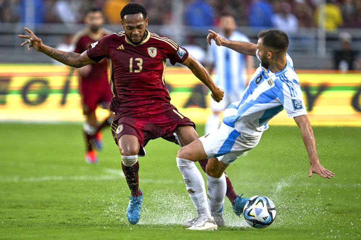 Venezuela luchó el punto de oro frente a Argentina