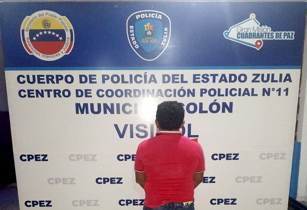 Cpbez arrestó a sujeto que agredió a su madre y le destrozó la casa