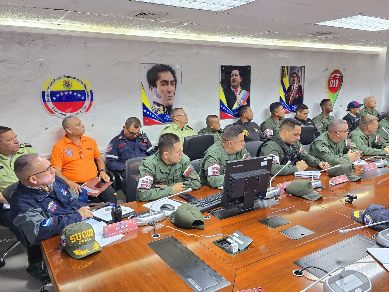 Dispositivo de seguridad para las ferias de La Chinita