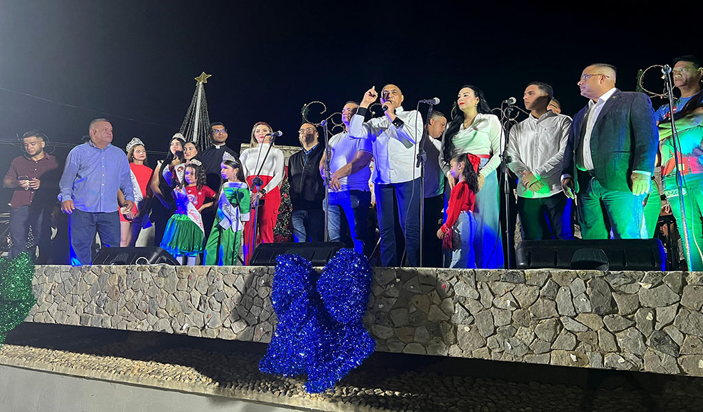 Santa Rita encendió La Navidad con gaitas y alegría 