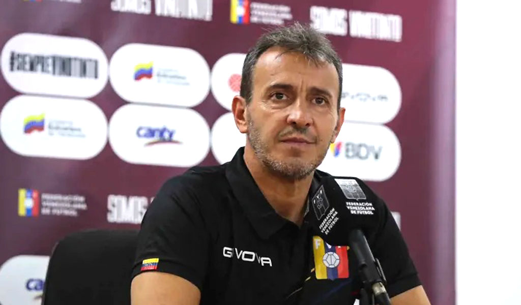 “El Bocha” Batista no estará al frente de la Vinotinto en el desafío contra Brasil